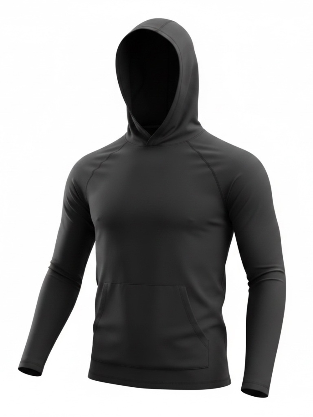 all in motion boys Black Hooded Performance Pullover